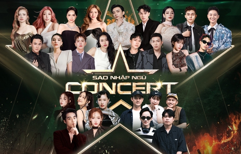 Concert Sao Nhập Ngũ: ekip hàng đầu Việt Nam hội tụ, hứa hẹn một đêm bùng nổ