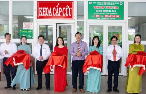 "Cấp cứu 115" phủ sóng tại khu vực Bà Rịa – Vũng Tàu cũ