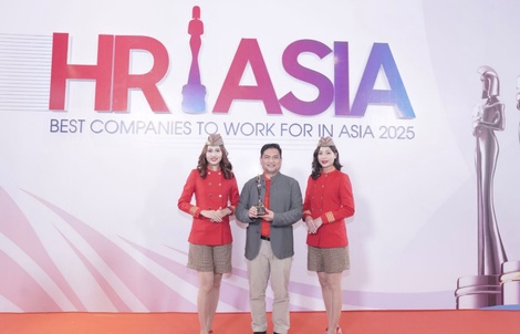 Vietjet tiếp tục được vinh danh là Nơi làm việc tốt nhất Châu Á