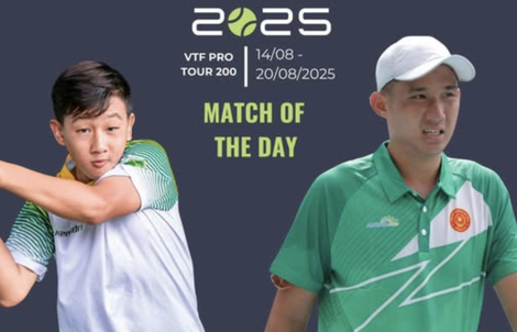 Sốc: Tay vợt 13 tuổi của TP HCM hạ tuyển thủ Davis Cup ở Giải Quốc gia