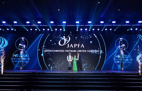 Japfa được vinh danh Nơi làm việc tốt nhất châu Á 2025