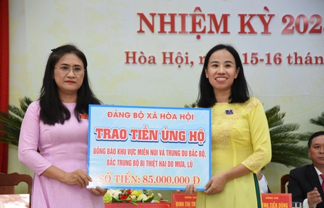 Ra mắt Ban Chấp hành Đảng bộ, Ban Thường vụ Đảng ủy xã Hòa Hội, TP HCM 