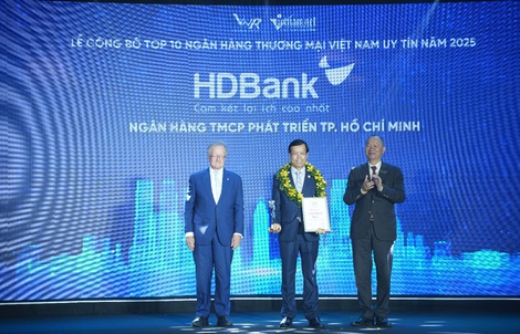 HDBank giữ vị trí thứ 3 Top ngân hàng niêm yết uy tín và hiệu quả nhất Việt Nam