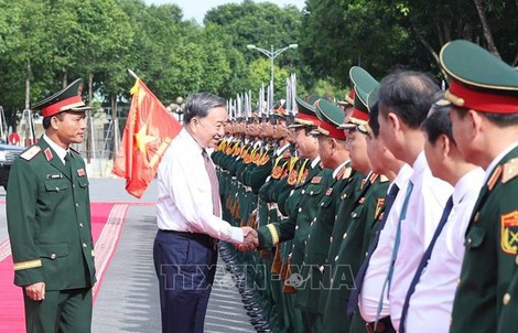 Tổng Bí thư Tô Lâm: Xây dựng Quân đoàn 12 thực sự là "quả đấm thép" trong giai đoạn mới