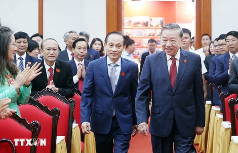 Tổng Bí thư Tô Lâm dự Đại hội đại biểu Đảng bộ Văn phòng Trung ương Đảng
