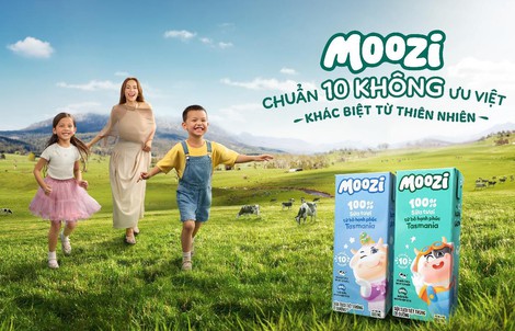 Ra mắt sữa tươi Moozi “chuẩn 10 không ưu việt”