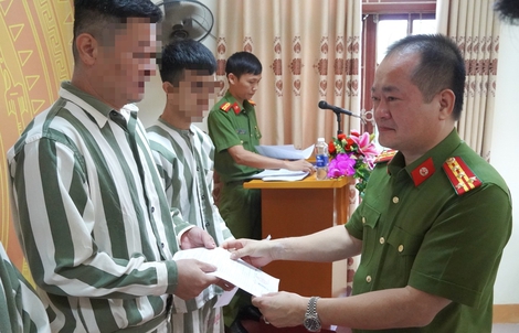 Niềm vui lớn của 167 phạm nhân ở Trại giam Đồng Sơn