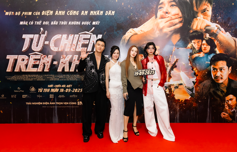 Minh Hằng, Thu Trang… chúc mừng Thái Hòa, Kaity Nguyễn