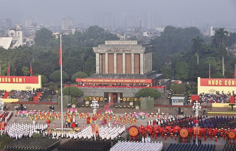 Hoành tráng, hào hùng trong ngày lịch sử