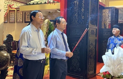 Trang trọng Lễ giỗ lần thứ 193 Đức Thượng công Tả quân Lê Văn Duyệt