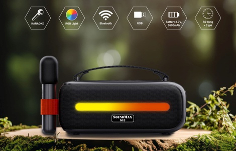 SoundMax M-3: Giảng dạy hết ý, giải trí mê ly