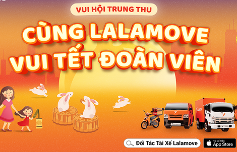 Lalamove mang Trung Thu ấm áp đến từng gia đình của Đối tác tài xế