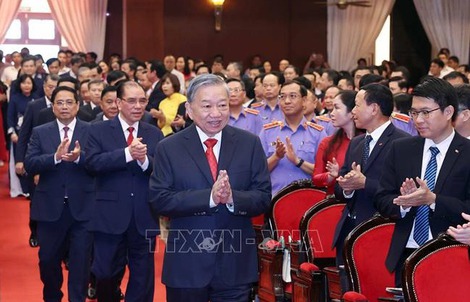 Tổng Bí thư Tô Lâm dự Đại hội đại biểu Đảng bộ 
các Cơ quan Đảng Trung ương