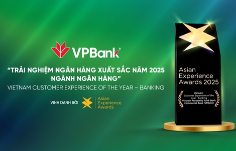 VPBank được vinh danh tại giải thưởng Trải nghiệm khách hàng của năm