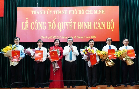 Thành ủy TP HCM vừa bổ nhiệm 6 Phó Tổng Biên tập Báo Sài Gòn Giải Phóng