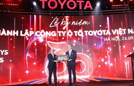 Những dấu ấn làm nên hành trình 30 năm rực rỡ của Toyota Việt Nam