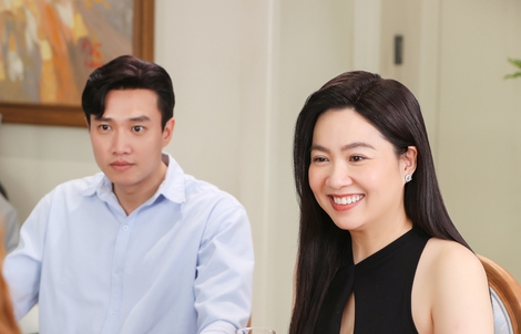 Quốc Trường và Lê Khánh khoe tạo hình đẹp đôi