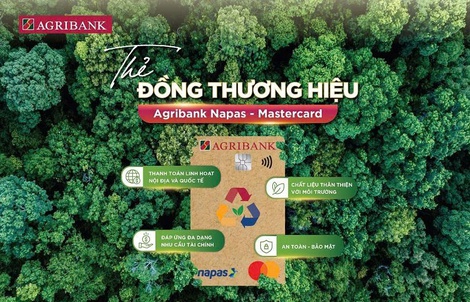 Agribank ra mắt thẻ đồng thương hiệu Napas - Mastercard: Một thẻ, mọi giao dịch, vì tương lai xanh