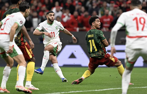 Đè bẹp Cameroon, Morocco hiên ngang vào bán kết AFCON