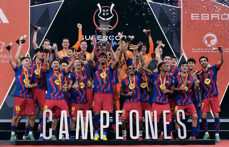 Barcelona hạ Real Madrid trận siêu kinh điển, bảo vệ Siêu cúp Tây Ban Nha