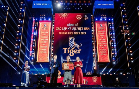 Tiger Beer xác lập kỷ lục Việt Nam với sự kiện “Săn lộc bản lĩnh” chào Xuân 2026