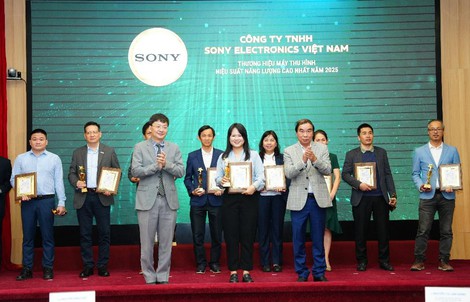 Sony dẫn đầu giải thưởng sản phẩm hiệu suất năng lượng cao nhất