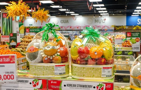 Giỏ quà Tết xanh và đa dạng phân khúc tại LOTTE MART