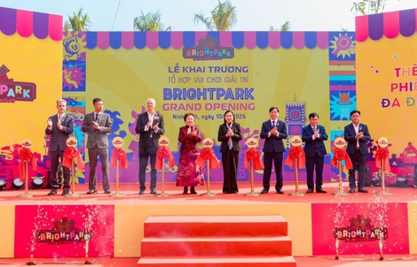Khai trương Tổ hợp Công viên Giải trí BRIGHTPARK tại tỉnh Ninh Bình