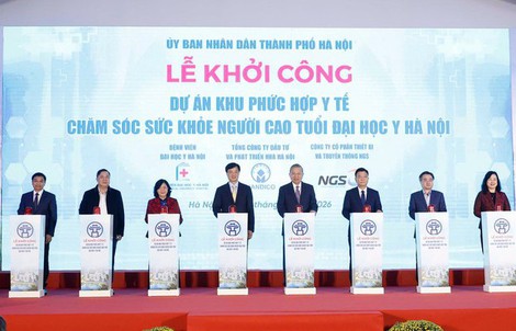 Tổng Bí thư Tô Lâm dự lễ khởi công Khu phức hợp y tế - Chăm sóc sức khỏe người cao tuổi