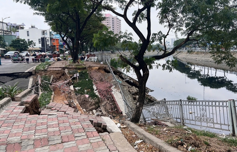 Thông tin tại TPHCM ngày 18-1: Kênh Tàu Hủ "nuốt" mặt đường; lý do đổi tên một trường đại học lớn