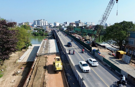 Một nhà thầu bị phạt 1,5 tỉ đồng khi thi công cầu ở Huế