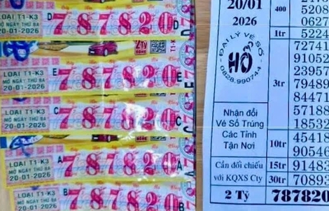 Xổ số miền Nam: Sáng 21-1, lộ diện người trúng độc đắc vé số Bến Tre và Bạc Liêu