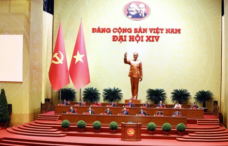 Phiên thảo luận tại hội trường về các văn kiện Đại hội XIV của Đảng