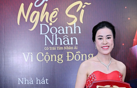 Doanh nhân Nguyễn Thị Ngọc Trinh được vinh danh vì cộng đồng