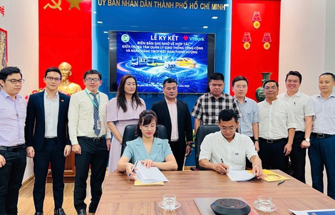 VPBank ký kết hợp tác chiến lược cùng Trung tâm quản lý giao thông công cộng TP HCM