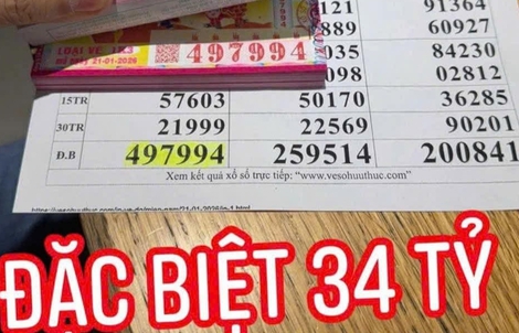 Xổ số miền Nam: Đã tìm ra người trúng 34 tỉ đồng ở phường Chợ Lớn, TPHCM