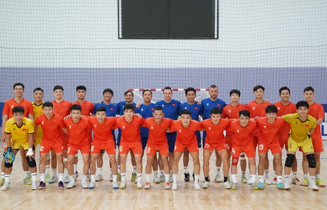 Tuyển futsal Việt Nam chốt danh sách 14 cầu thủ dự VCK châu Á 2026