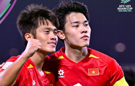 Đình Bắc giành giải Vua phá lưới U23 châu Á vì thi đấu ít phút hơn Sato