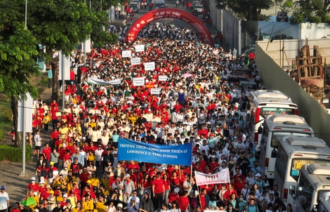 Hành trình “Bước chân chia sẻ” lan tỏa tinh thần chung tay vì cộng đồng