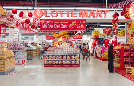 Sắm Tết đủ đầy, an toàn, tiết kiệm tại siêu thị LOTTE MART