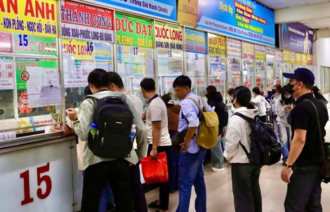 Vé Tết vào giai đoạn "cháy"