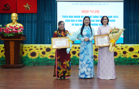 Phường Hòa Hưng phát động thi đua, cán bộ sẵn sàng "đón Tết ở cơ quan"