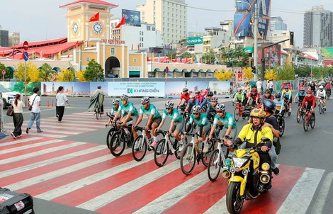 CLB xe đạp Công an TP HCM quy tụ nhiều tay đua mạnh của Việt Nam