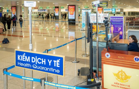 Ngăn chặn virus Nipah: Cận cảnh máy quét hồng ngoại hiện đại tại sân bay Nội Bài