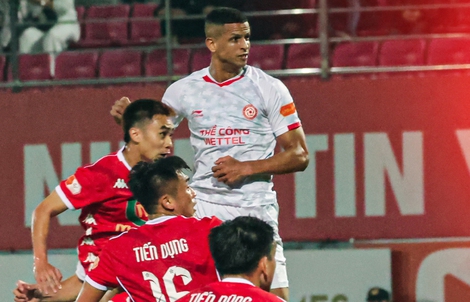 Lucao lập cú đúp giúp Thể Công Viettel thắng đẹp Hải Phòng