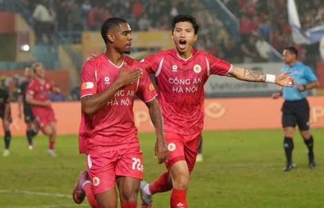 Thắng Ninh Bình FC, CLB CAHN vươn lên dẫn đầu V-League 2025-2026