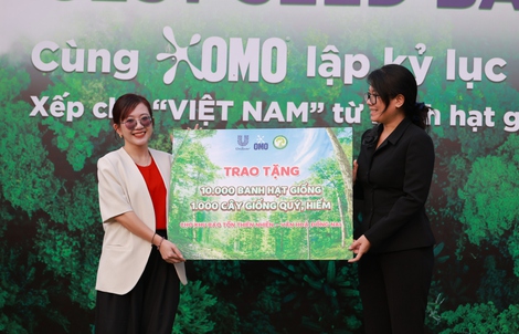 10.000 banh hạt giống gửi tặng “lá phổi xanh” của Đông Nam Bộ