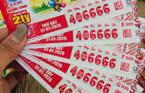 Xổ số miền Nam: Lịch tăng phát hành 4 kỳ vé Xuân Bính Ngọ 2026