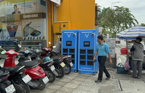 Bùng nổ trạm đổi pin xe máy điện