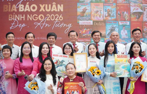 Báo Người Lao Động đoạt giải Nhì bìa báo Xuân Bính Ngọ 2026